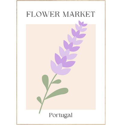 Experience the beauty of a European flower market with the Portugal 2 Flowers Market Print. Boasting trendy pastel hues, this print features 98 types of shapes and figures, including abstract flowers, forms and curves, and floral drawings for a colorful, Danish-inspired look. Perfect for a gallery wall or home decor, this print will bring a touch of nature and history to any room.