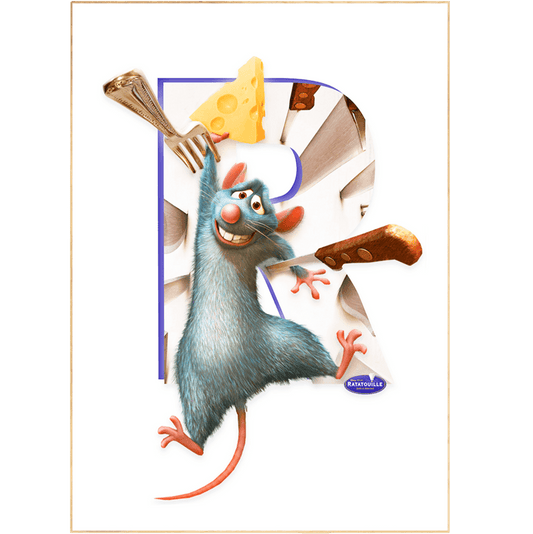 Discover the magic of Disney with this eye-catching Ratatouille movie print! Gather all your favorite characters in one place, whether it's hangin' in your room, livin' on a wall of Disney World, or chillin' on some fine art prints. Add some flavor to your walls with these colorful posters – it's an all-in-one ticket to the Disney Movie Theater! 98types of art