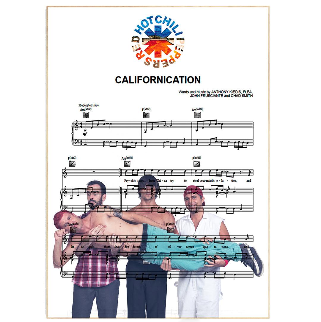 Red Hot Chili Peppers - Californication Poster - 98types