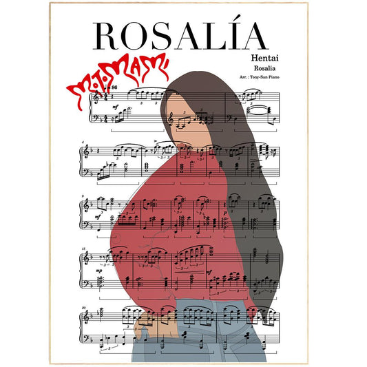 Do you love hentai? Do you love songs? Well, we have the perfect product for you!98Types Music is proud to present our latest work, the Rosalia - Hentai Poster! This unique print features the lyrics of your favorite hentai song, personalized for you!What could be more intimate than your own personal love song, framed and displayed on your wall? Order your Rosalia - Hentai Poster today, and let the world know how much you love hentai!