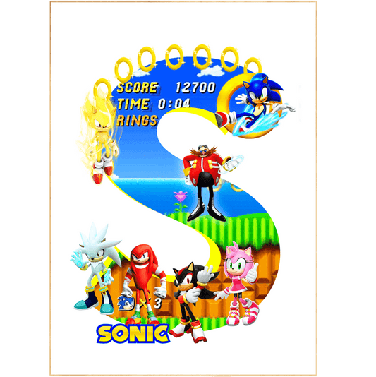 Sonic Sega Poster features a selection of Disney Character Posters, fine art prints, and Disney Wall Art that are sure to delight fans of any age. Enjoy colorful wall prints, movie princess posters and Disney Animated movie posters in a variety of sizes. Whether it's a gift for a loved one or a treat for yourself, you're sure to enjoy these high-quality prints.