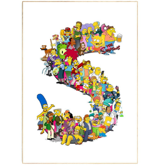 A limited edition poster for the Simpsons Movie. The Simpsons has been a cult classic for over two decades, and this movie poster is a must-have for any fan. It features the all-star cast in an animated scene that's perfect for any wall. The Simpsons Movie Poster is a limited edition print that's perfect for any fan of the show. Order yours today and you'll be sure to enjoy it for years to come.
