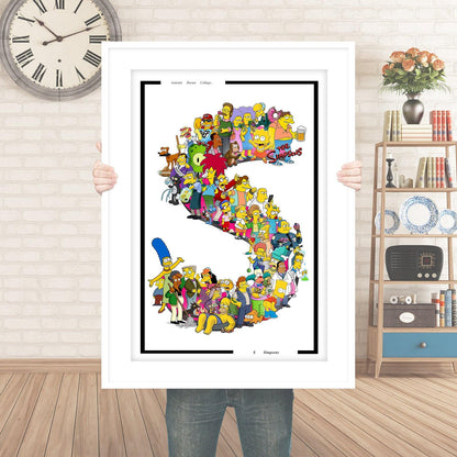 The Simpsons is a classic American cartoon that has been entertaining families for decades. This official movie poster is the perfect way to show your love for the show. It features all of the main characters in the movie and is sure to bring a smile to your face every time you see it.