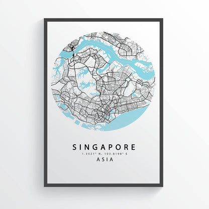 Newly updated map! Feast your eyes on this stunning print of the Singapore cityscape. From the glittering Marina Bay to the lush gardens of the botanical gardens, this map captures all the beauty of Singapore. Printed on high quality paper, it would make a perfect addition to any home or office.