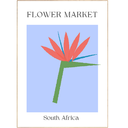This South Africa Flowers Market Print is the perfect addition to any home! This poster showcases beautiful shapes and forms of Matisse's art, and includes an inspirational gallery wall and colorful floral drawing posters. The Danish pastel decor makes it perfect for any room!