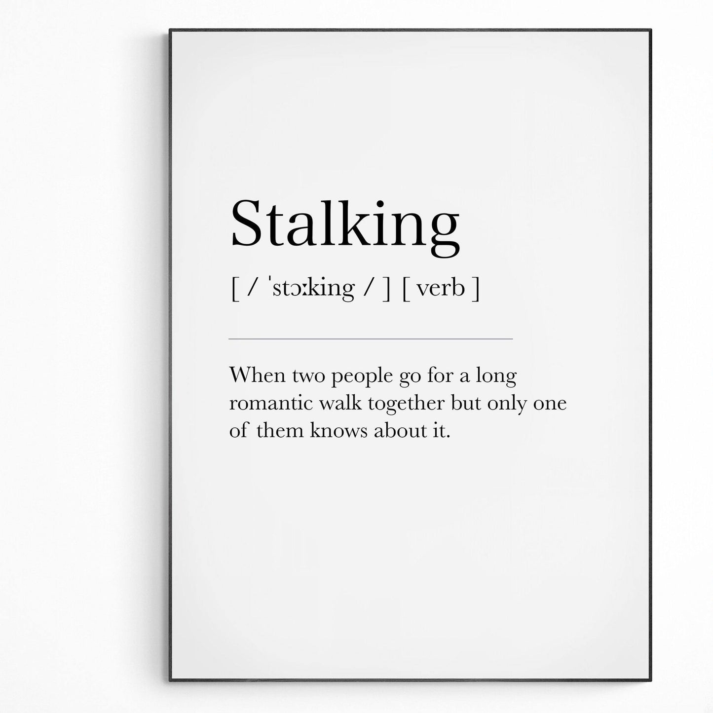 Stalking
