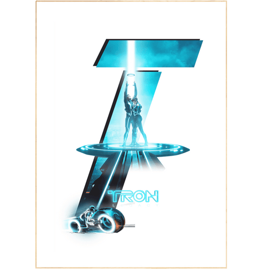  Get your favourite Disney movies all in one place with this unique Tron Legacy Movie Poster! Featuring iconic characters from your favourite Disney movies, this colourful poster is perfect for kids’ rooms and Disney World fans – it's the perfect way to bring the magic of Disney into your home! Get your own today, and show off your love of Disney with style!
