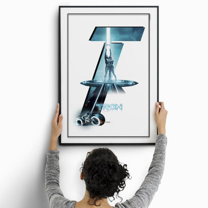 Take your pick from this power-packed collection of your favorite Disney characters! With the iconic heroes gathered in one place, Tron Legacy Movie Poster is the perfect way to liven up your walls with a cheerful art print that expresses your love of Disney. Print it, frame it, and make your home a Disney World!