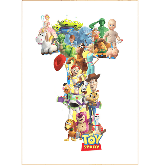 Bring the magic of your favourite Disney movies home with this Toy Story Movie Poster! Featuring all your beloved characters in one place, this poster is perfect for adding Disney-themed flair to your walls. Choose from a range of colourful prints and art to create a space fit for the royalty of Disney World and beyond!