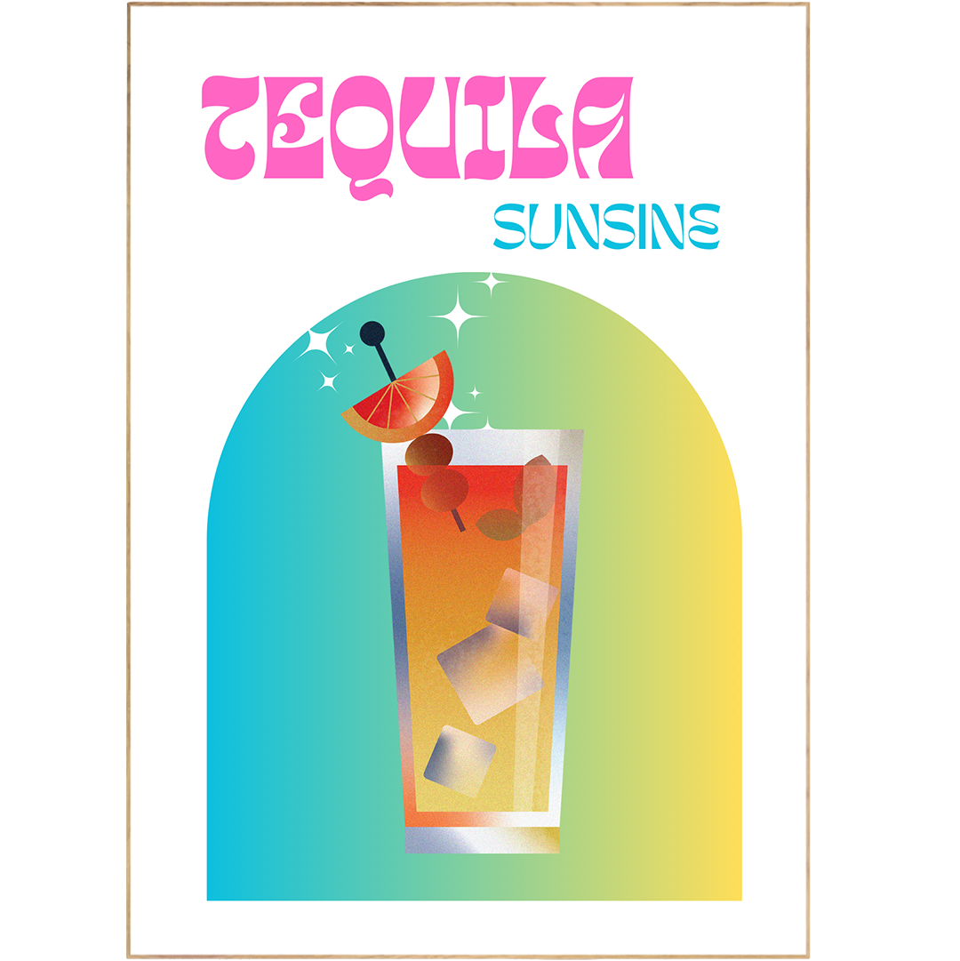 TEQUILA SUNSINE PRINT - 98types
