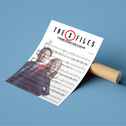 Take your fandom to the next level with this THE X-FILES - THEME Poster. Crafted from high-quality materials, it's the perfect way to show your love for the iconic series. It features the themesong lyrics artfully printed on a stylish and modern background that fits in any decor. A perfect gift for yourself or for friends, it's sure to be a conversation starter and spark some nostalgia whenever you look at it. Hang it up and relive the experience of watching THE X-FILES
