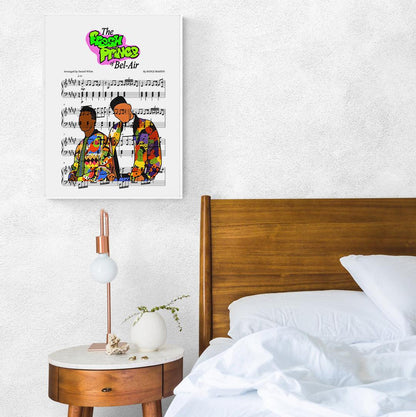 The Fresh Prince Of Bel Air Theme Poster - 98types