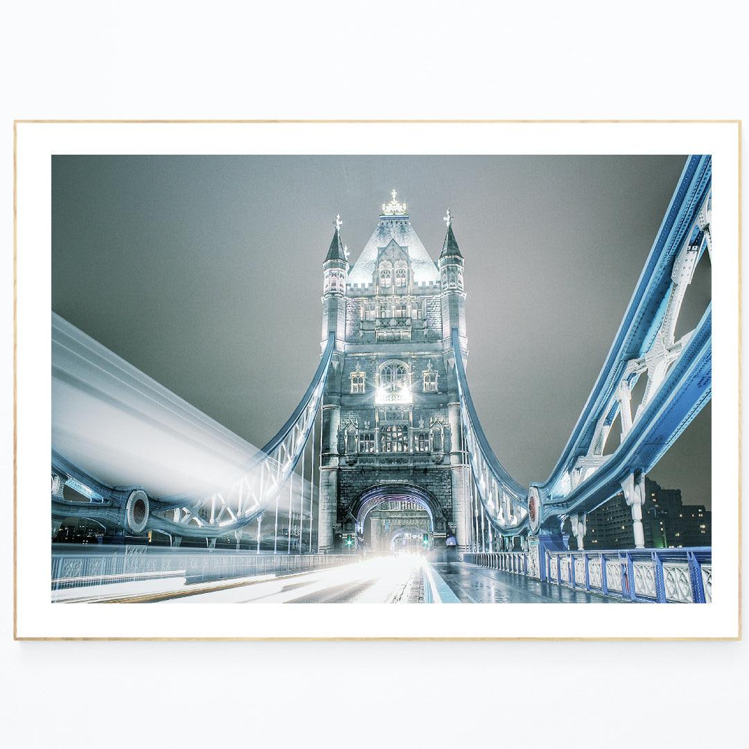 Explore the London skyline with Tower Bridge Bus Night Best Views: our collection of fine art photography featuring London skylines, landmarks and fresh images. Buy our prints for a lasting memory of your travels or admire our best photos of London.