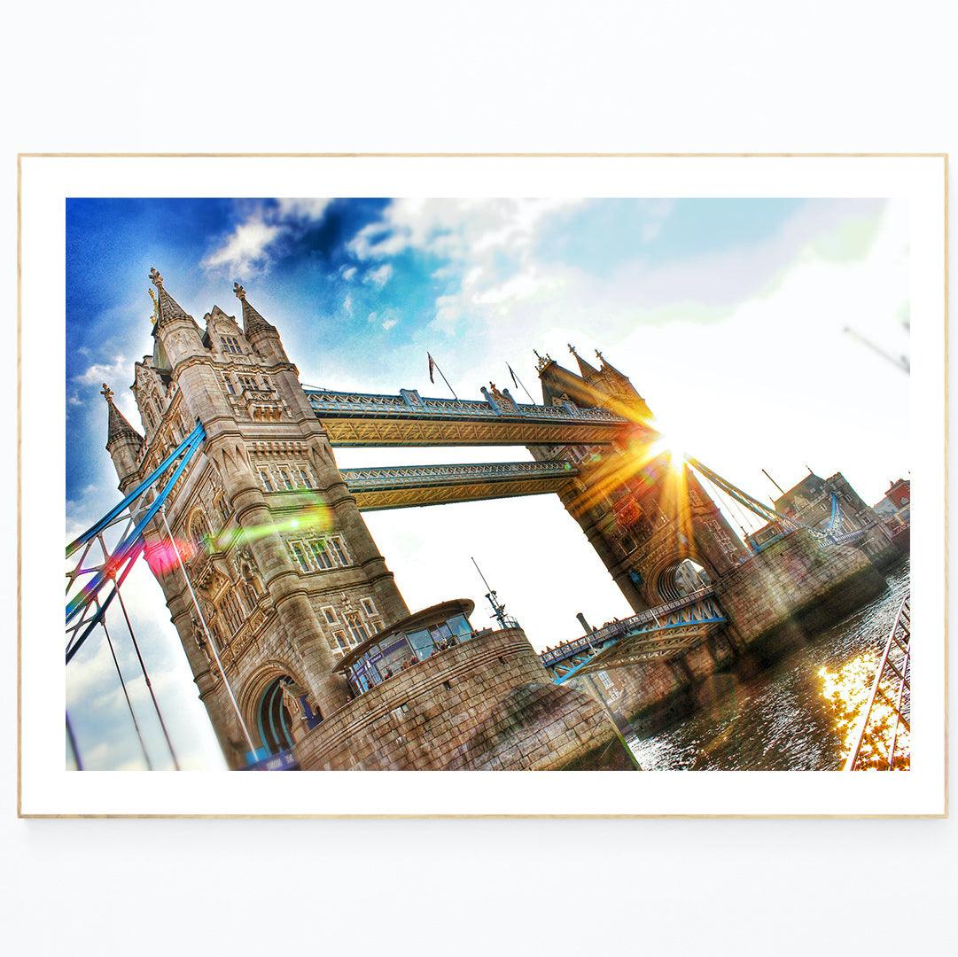 Tower Bridge London Summer Print