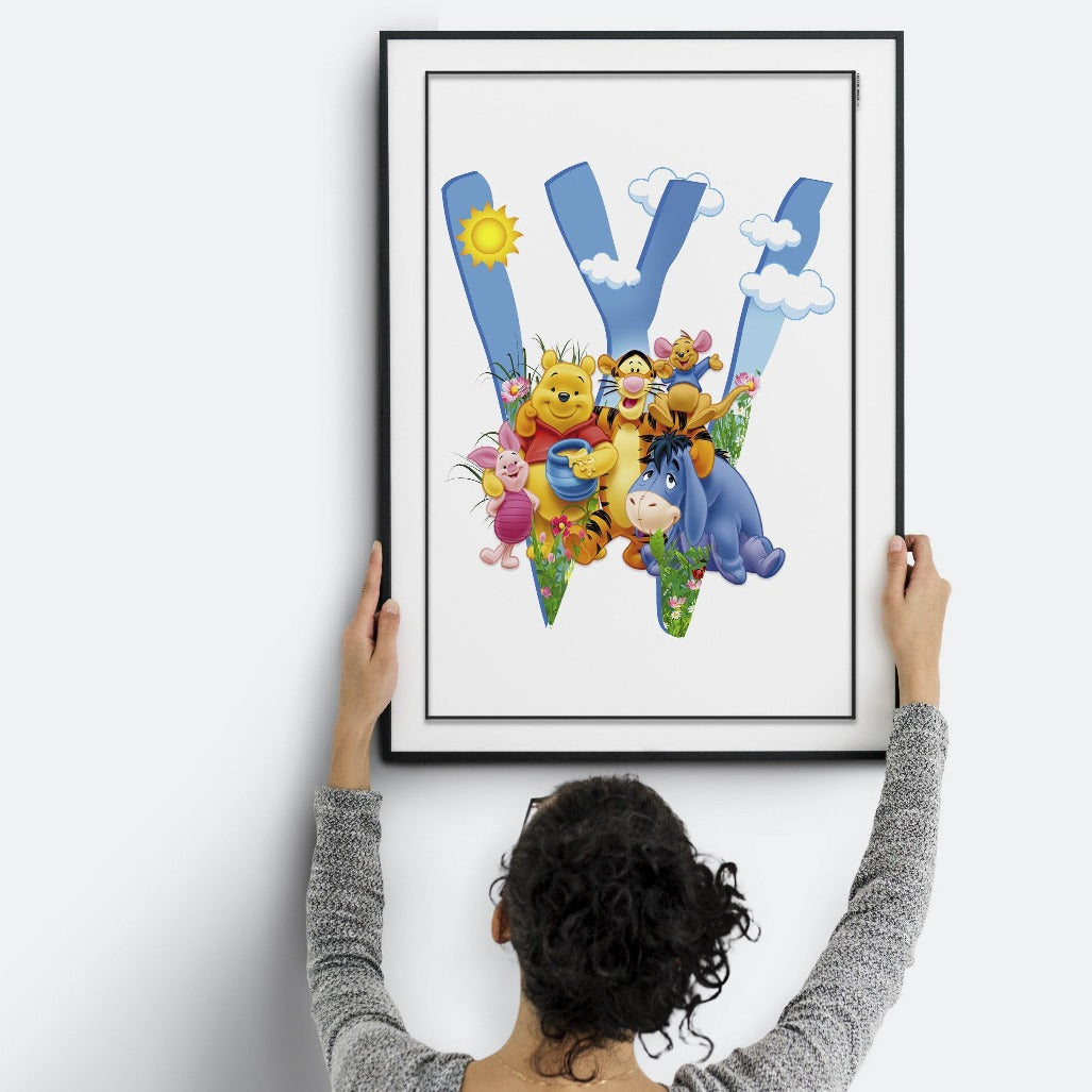 Introducing a fun way to add some Disney magic to your walls: our Winnie the Pooh poster! Featuring all your favourite Disney heroes in one place, this poster is perfect for livening up any room. Get ready to enter the world of Disney with this awesome poster – it's the perfect way to add a bit of colour and nostalgia to any space! 98types