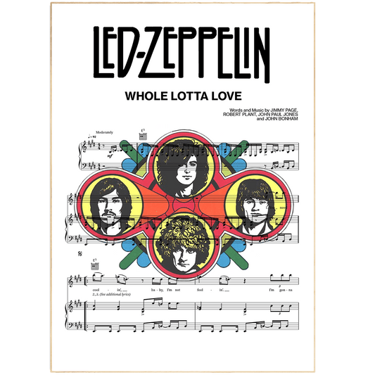 Find many great new & used options and get the best deals for LED ZEPPELIN - WHOLE LOTTA LOVE - SONG LYRICS - POSTER PRINT - GREAT GIFTS! at the best online