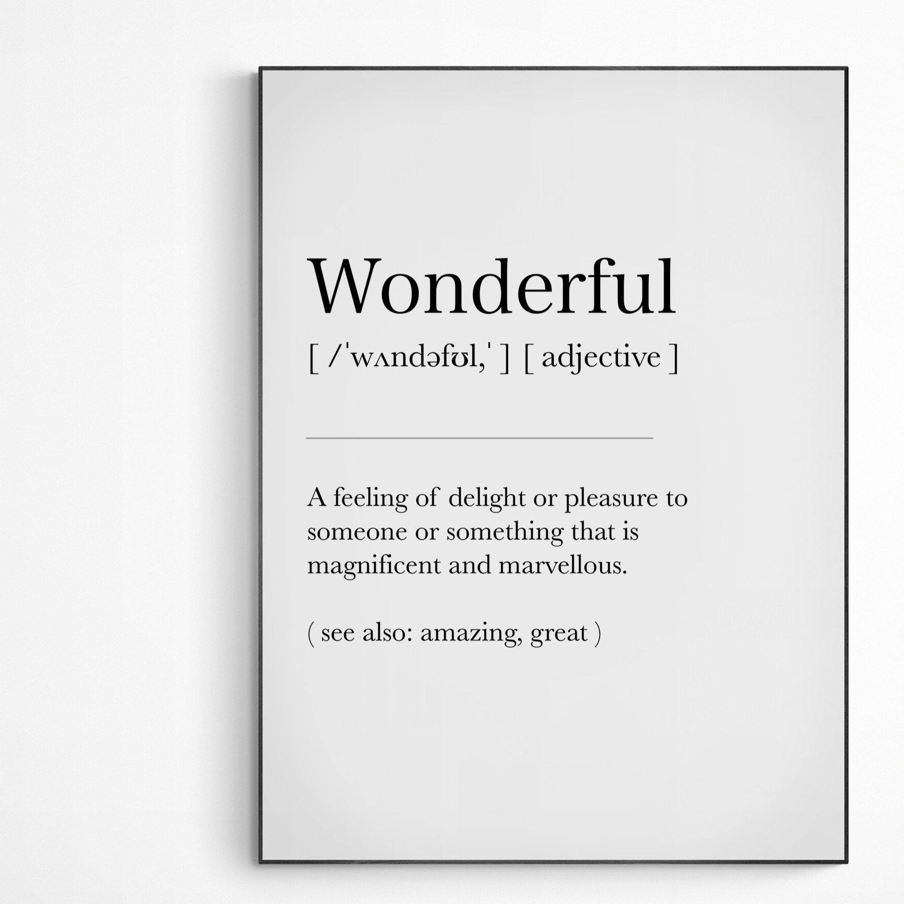 Wonderful Cereal Definition Print | Dictionary Art Poster | Wall Home Decor Print | Funny Gifts Quote | Greeting Card | Variety Sizes - 98types