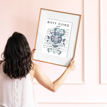 Poster Biffy Clyro - band will suit every wall · Printed on quality paper, easily packed in a poster tube · Wide offer of posters