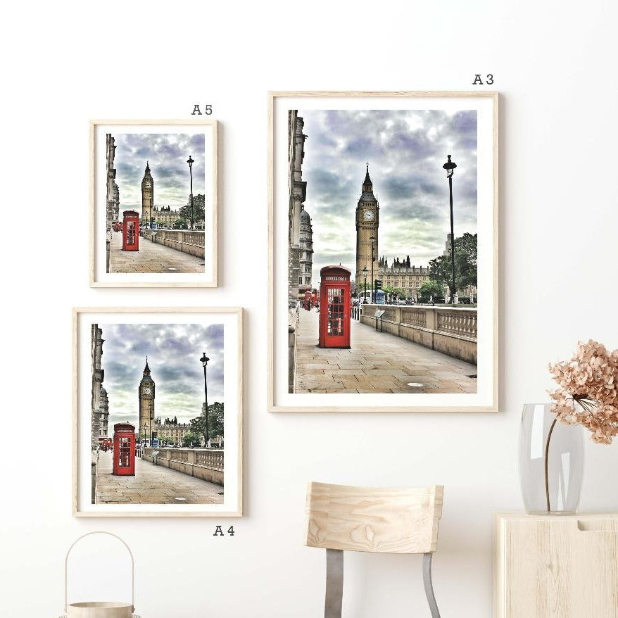 This Big Ben Clock Tower London Poster is perfect for those who want to add a stylish and modern touch to their home or office. Featuring large London prints, beautiful photographic prints of Big Ben, the Tower Bridge and other iconic London scenes, it is the perfect way to bring a sense of travel and the city of London into any living space. Featuring vibrant colors, fresh images and stunning photography, this poster will be sure to become a beloved piece in any set up. - 98types