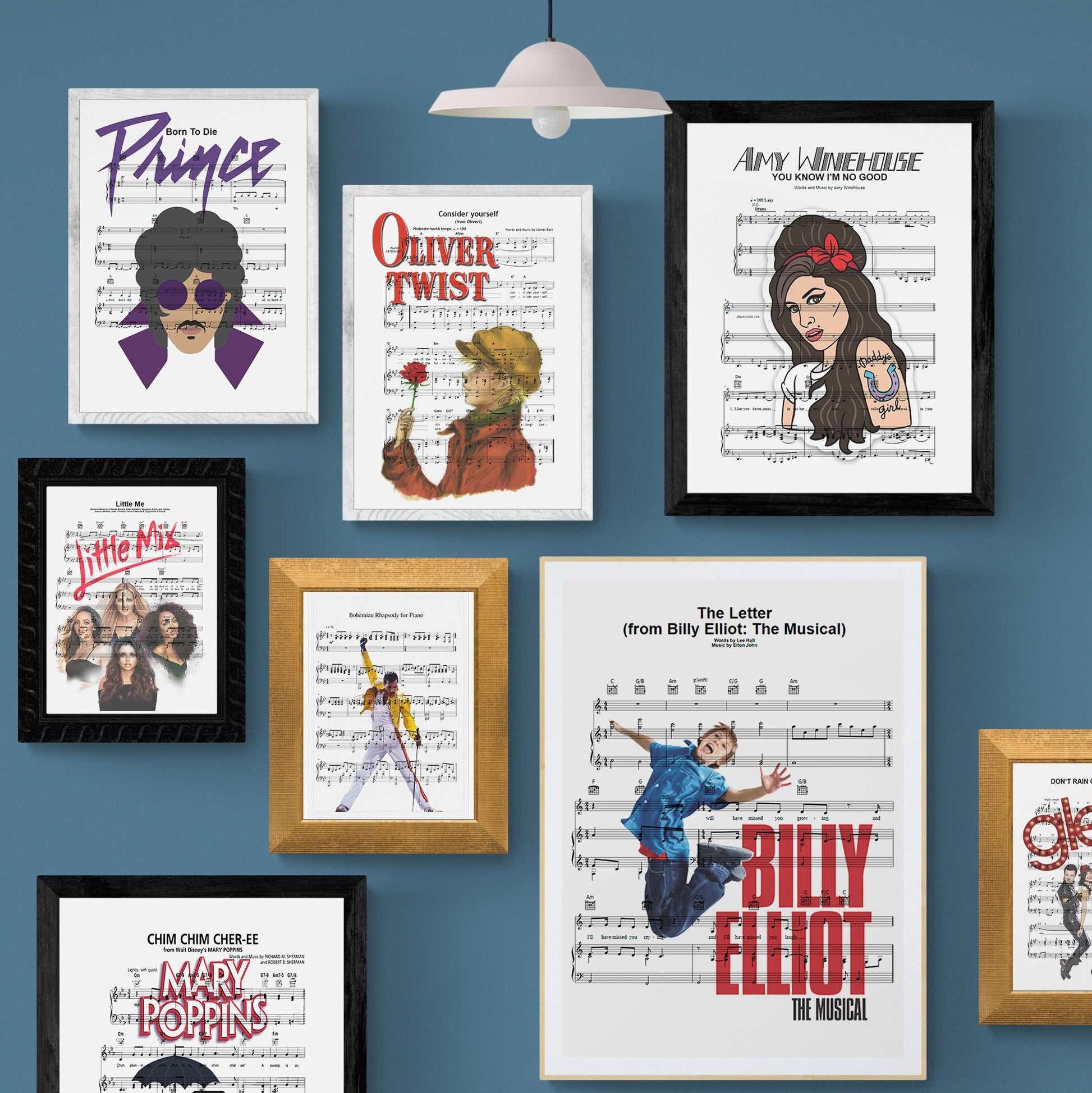 Billy Elliot Musical Theatre Print Wall Art - Billy Elliot Electricity music sheet print - Home or gift idea - A4 Print  This will make a great print in your home or just for any Billy Elliot fan!  Perfect gift idea for birthdays, Christmas or any special occasion.