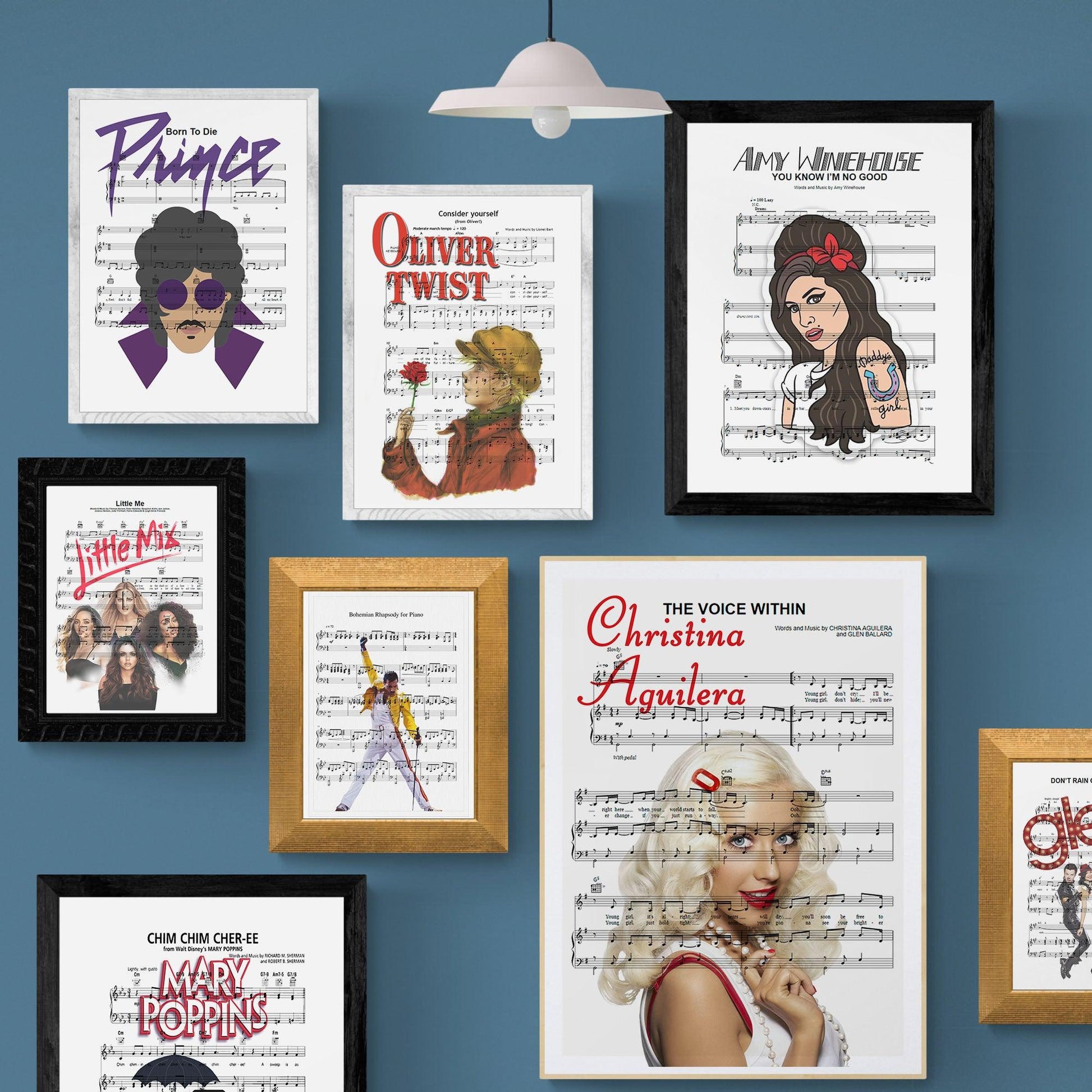 Christina Aguilera - The Voice Within Print - 98types