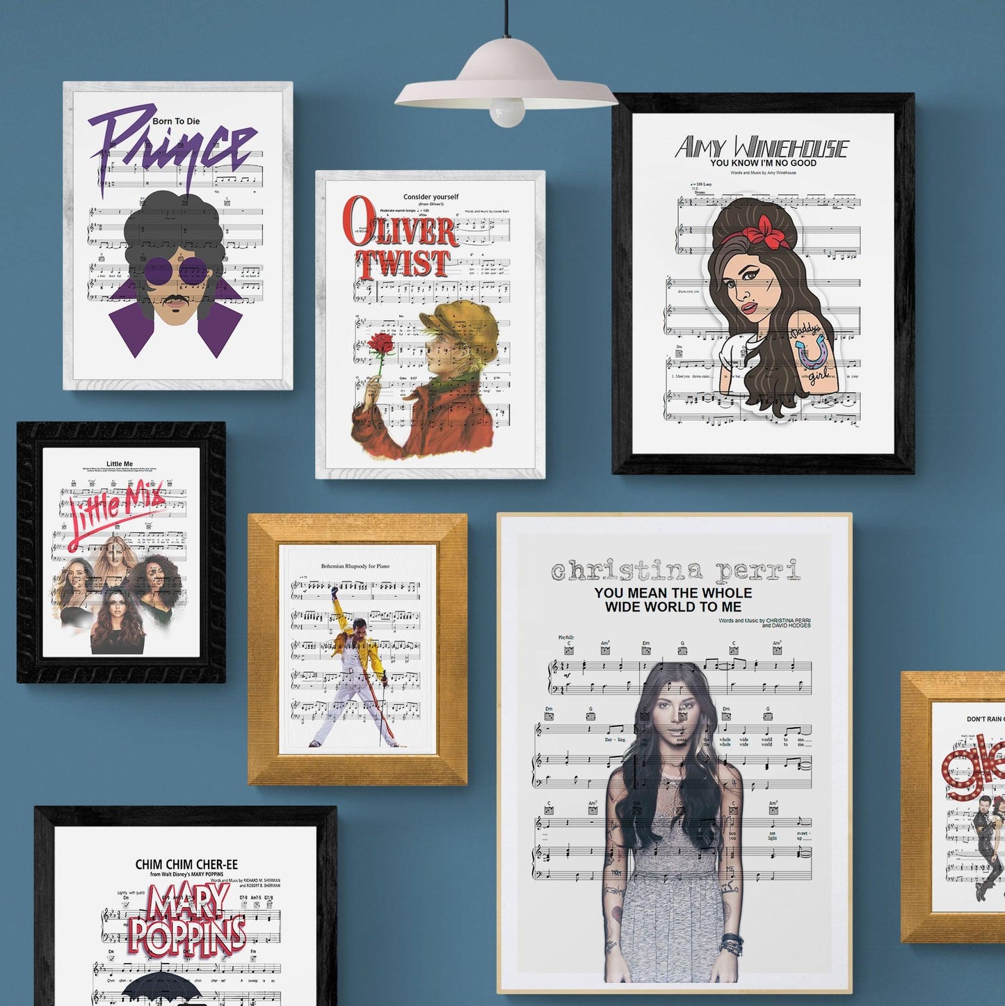 Christina Perry - you mean the whole wide world to me Print | Sheet Music Song Notes Print