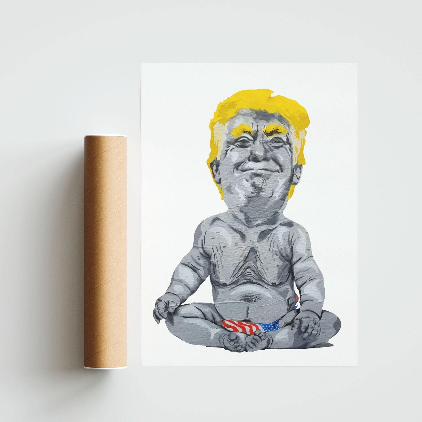 This DONALD TRUMP Street Art Poster is sure to get you noticed. Printed on high-quality paper, this poster is perfect for hanging in your home or office. With its bold colors and street art style, this poster is sure to make a statement. - 98types