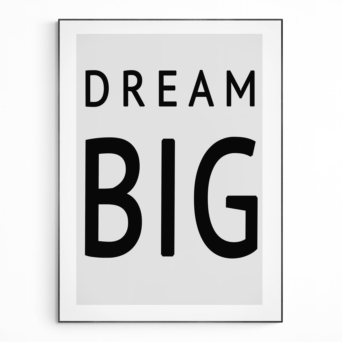 Big Dreams Quote Print - 98types