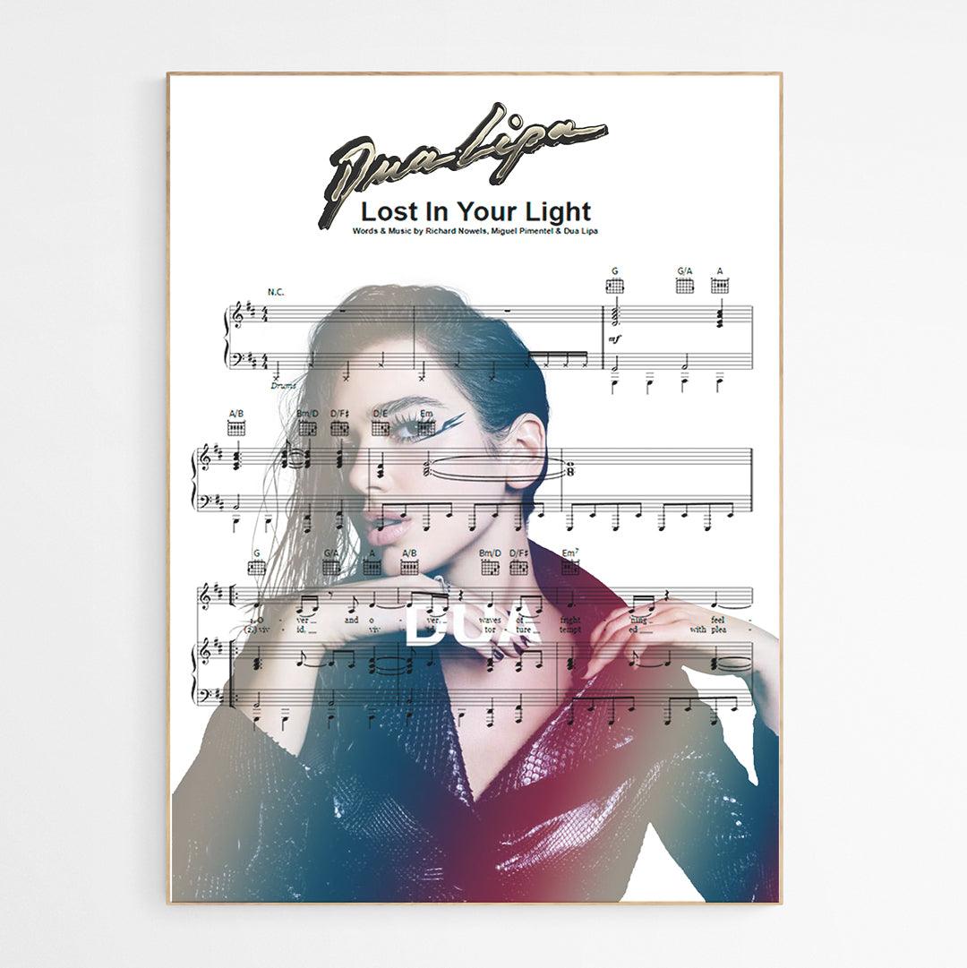 Dua Lipa - Lost In your Light Poster - 98types