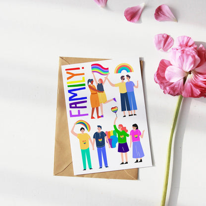 Spread love and wear your colors with pride – now you can, with the Love is Love Gay Pride Print. This beautiful print features a motivational message with bright colors backed by rainbows, rainbow hearts, and all sorts of lovey-dovey things. It's perfect for decorating your home and showing off your LGBT+ pride. Indoors or outdoors, show off this colorful wall art for all to see – it only takes a single glance to spread the message of acceptance. 
