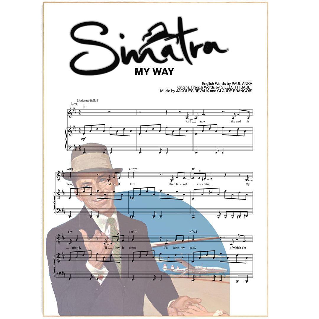 Frank Sinatra - My Way Poster - 98types