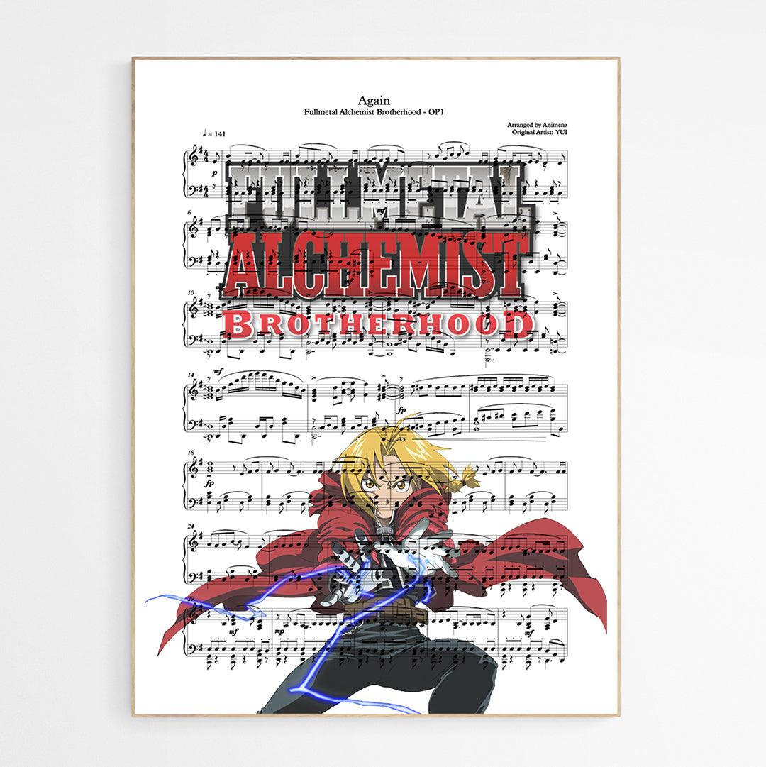 Fullmetal Alchemist: Brotherhood - Again Poster