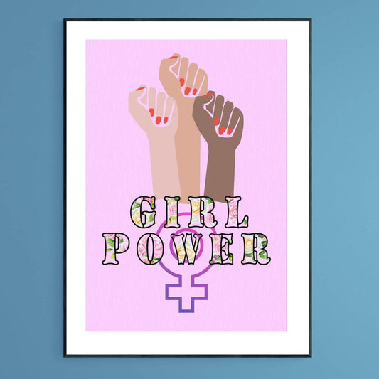 Girl Power Print - 98types