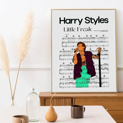 Listen up, Directioners! We’ve just got our hands on some exclusive Harry Styles posters and we know you’re going to love them! This beautiful print is the perfect addition to any music lover’s collection. Not only is it a fantastic piece of art, but it also features the lyrics to one of his most popular songs. Don’t miss out, order yours today!