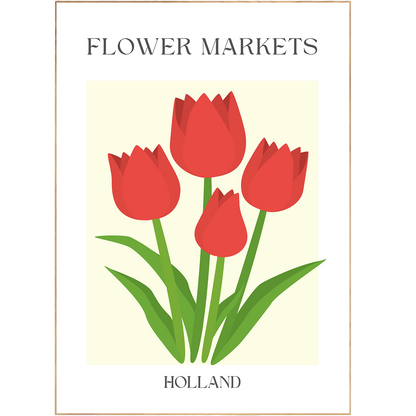 Complete your décor with the classic prints available at Holland Flowers Market. Our range of art posters and wall art ideas for bedrooms, kitchens and living rooms includes graphic art, A3 flower posters, contemporary art prints, and prints for walls with a Scandinavian design. Shop online for quality prints and wall art to enhance your home.