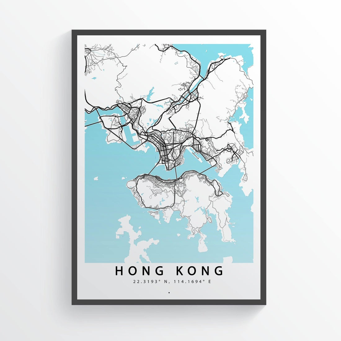 Find your way through the bustling cityscape of Hong Kong with this vibrant city map print. Printed on high quality paper, this map is perfect for framing and makes for a great addition to any home or office. With clear and easy to read labeling, you'll be able to quickly and easily navigate your way around this vibrant city. Plus, this map makes for a great conversation starter and is sure to impress any guests who see it. So whether you're a Hong Kong native or a city lover, this map is a must-have.