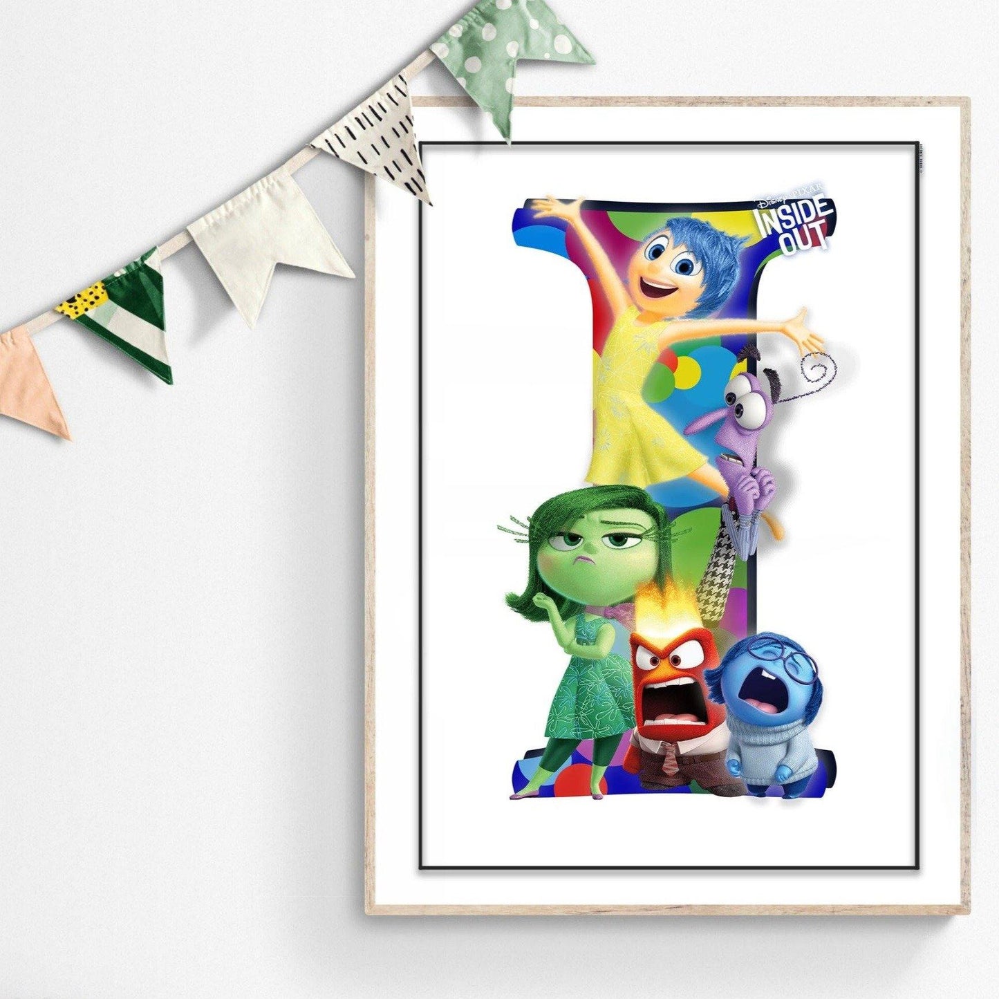 This Inside Out Movie Poster is a perfect addition to any Disney World movies section. It creates a stunning visual with its vibrant colors, quality fine art prints and classic Disney characters. It is an ideal way to add a touch of Disney movie magic to any room wall. 98types