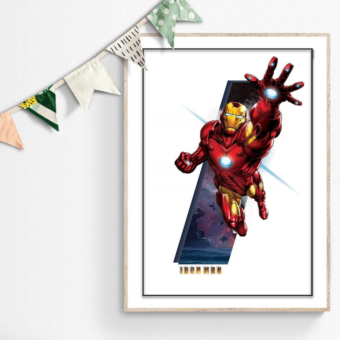 This Iron Man movie poster features a unique handmade illustration, ideal for fans of the Marvel franchise. With a great selection of posters, gifts and prints, you can find your favourite poster here. Our movie illustrations and art will ensure a perfect premiere to your space. 98types