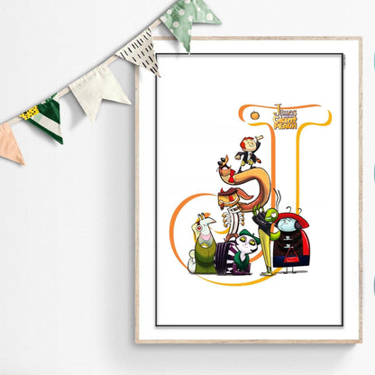 Don't just settle for any old wall art—satisfy your Disney-loving heart with James and the Giant Peach Movie Poster! From an iconic group of Disney heroes to colourful prints to hang in your room wall, this poster is perfect for any Disney World fan. Bring the magic of Disney home with this ultimate wall art! 98types