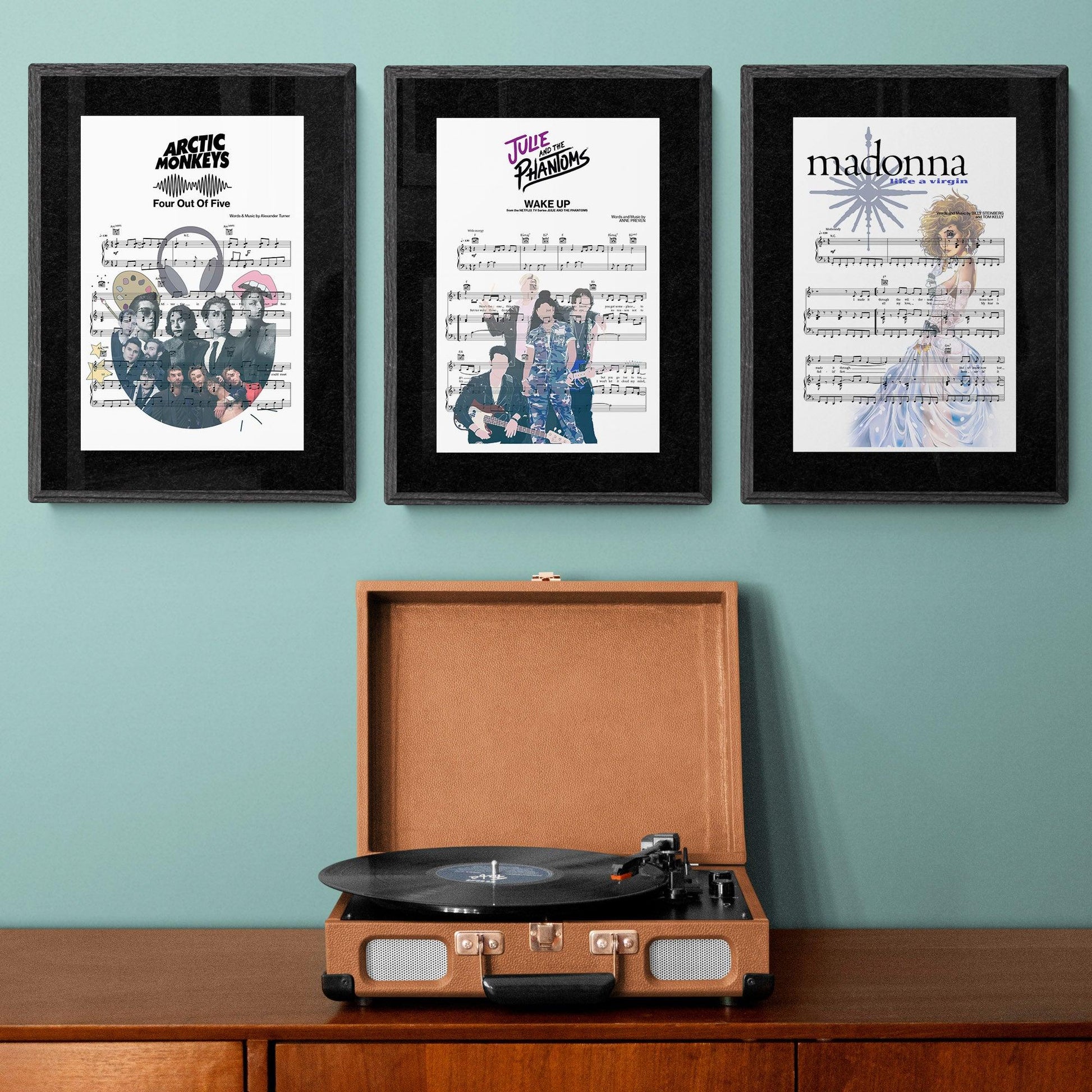 Julie and the Phantoms - wake up Song Print | Song Music Sheet Notes Print  Everyone has a favorite song especially Julie and the Phantoms Print, and now you can show the score as printed staff. The personal favorite song sheet print shows the song chosen as the score. 