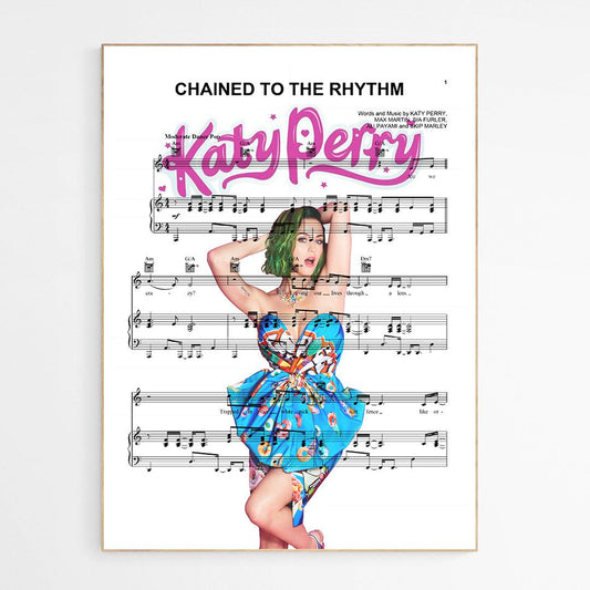 Katy Perry - Chained To The Rhythm Poster