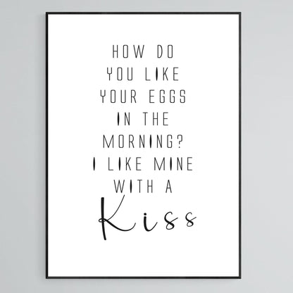 How you like your eggs Print - 98types