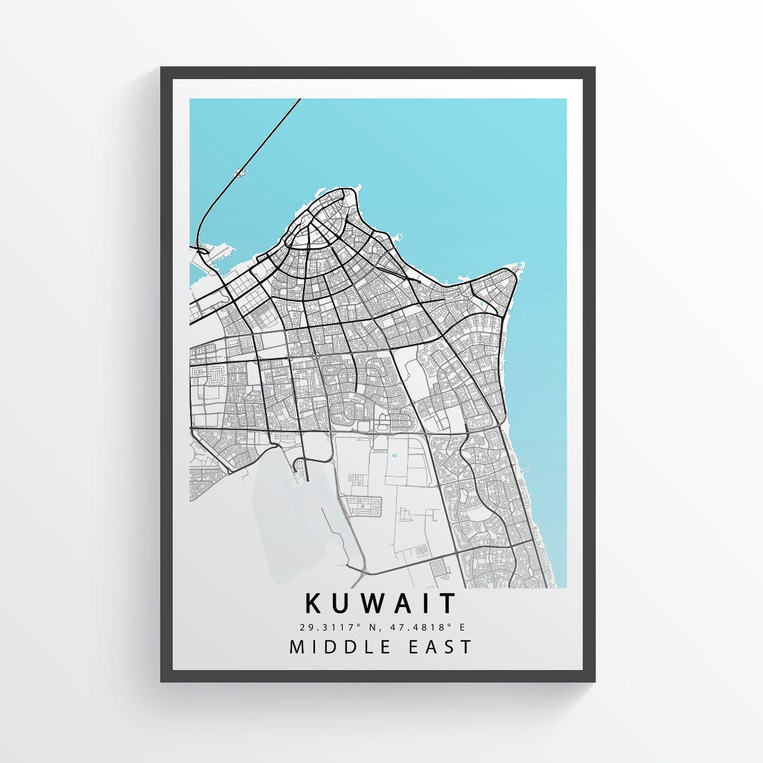 Ready to get lost in the beauty of Kuwait City? This stunning street map print from 98Types Maps is the perfect addition to your home or office. With intricate detail and creative design, this map print is perfect for anyone who loves Kuwait City or wants to explore it in a new way. Plus, it makes a great gift for anyone who loves to travel or is planning a trip to Kuwait City.