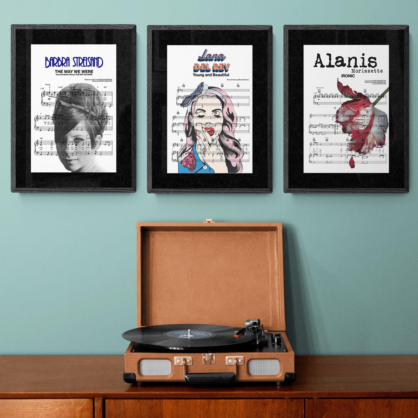 Lana del Rey - Young and beautiful Song Print | Song Music Sheet Notes Print Everyone has a favorite song especially Lana del Rey Print, and now you can show the score as printed staff. The personal favorite song sheet print shows the song chosen as the score. 