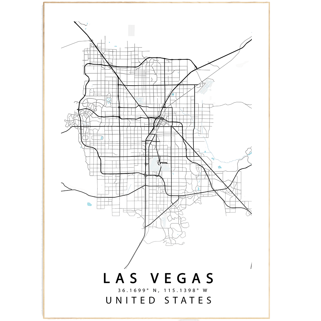 WE LOVE las vegas MAPS! This Beautiful City Modern Print is a great way to add a striking Design to your Home. Walls looking a little bare? Looking to liven ‘em up with some inspiring wall art? Transform your boring, blank walls into a space that screams ‘OMG, this is sooo me!’. Read on to find out why our exceptional prints are a cut above the rest.