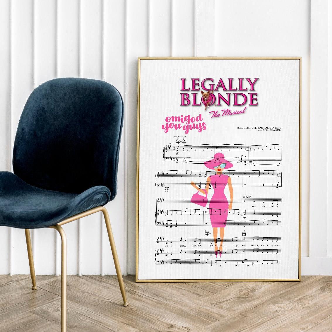 Express yourself with this Legally Blonde - OMIGOD YOU GUYS Poster. A great addition to any room, this poster is perfect for showing off your personality. With a fun and vibrant design, this poster is sure to turn heads. Plus, it's made of high-quality paper, so it's built to last.