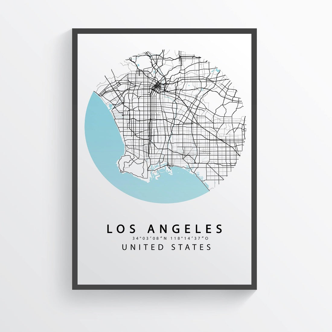 With this Los Angeles City Street Map Print, you can keep the City of Angels close by. This map print is the perfect way to keep track of your favorite places in LA. The bold colors and clean lines make this map print a great addition to any room. Plus, it's a great way to keep track of your travels in LA. This map print is the perfect way to show your love for the City of Angels.