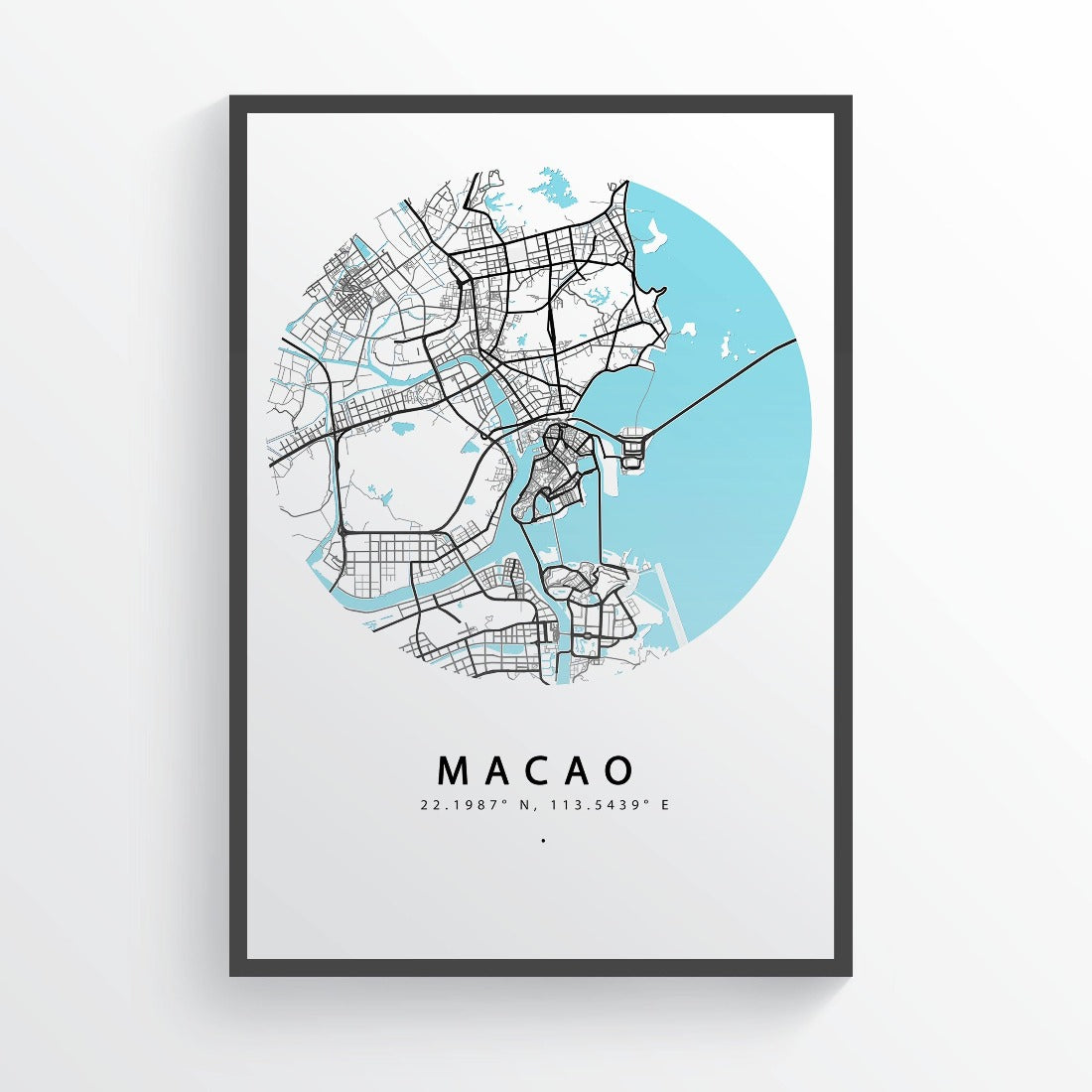 This Macao City Street Map Print is the perfect way to add some geographic flair to your decor. This colorful map print is perfect for anyone who loves to travel or dreams of exploring new places. The map print is also a great gift for friends or family who are moving to a new city or planning a trip. No matter where you hang it, this map print is sure to add some wanderlust to your life.