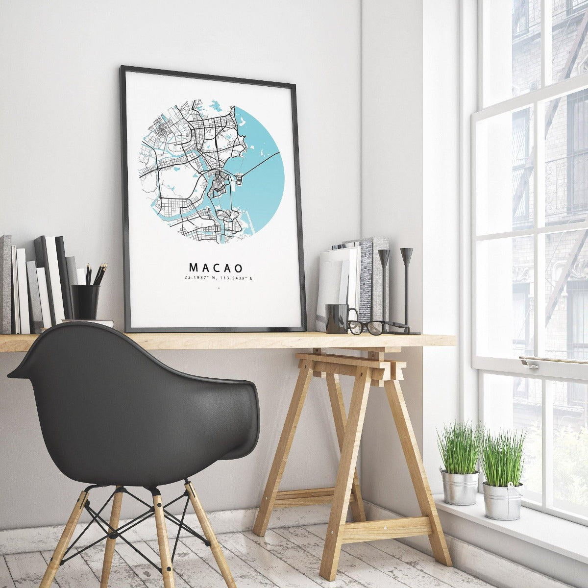 This Macao City Street Map Print is perfect for those who want to add a touch of wanderlust to their home. The map print features all the major streets and landmarks of Macao City, making it the perfect addition to your home or office. The map is printed on high-quality paper, making it a great gift for any map lover.