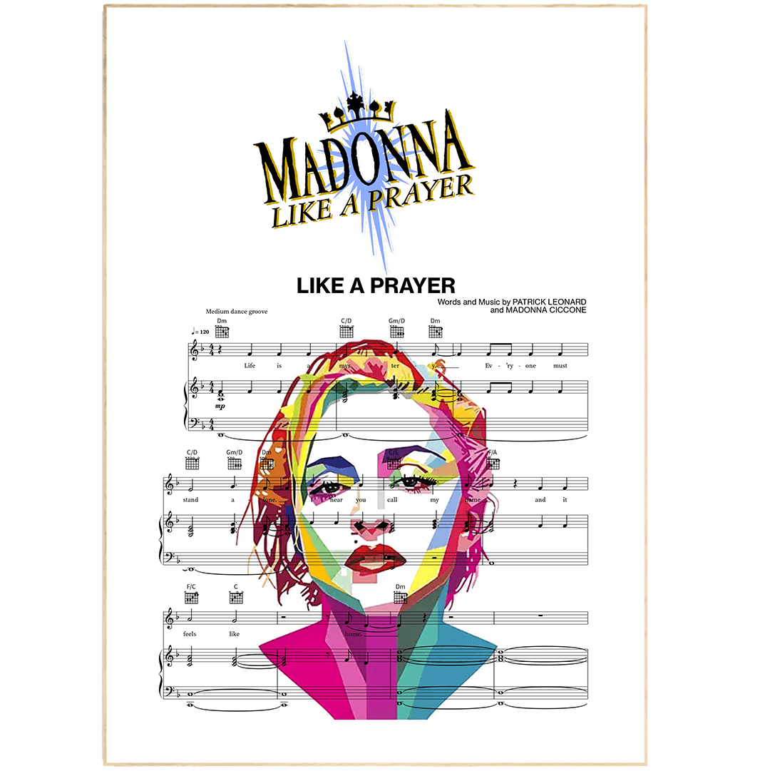Madonna - Like A Prayer Poster - 98types